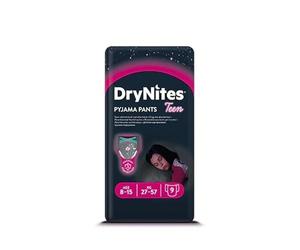 Huggies DryNites Lot de 9 culottes pour fille (très absorbantes 8-15 ans)