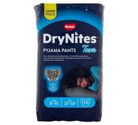 Huggies Drynites Sous-Vêtements de Nuit Absorbants Jetables pour Garçons Taille : 8-15 ans, Les 13 culottes