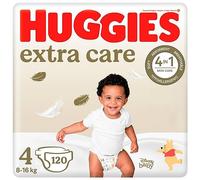 Huggies Extra Care Couches Taille 4, (8-16 kg) 120 Pièces