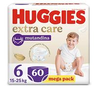 Huggies Extra Care Lot de 60 couches Taille 6 (15-25 Kg)