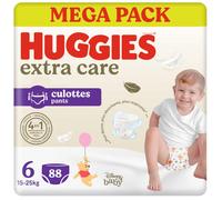 Huggies Culottes Extra Care Taille 6 (16-30 kg) Respirantes Ultra-absorbantes Design Disney 22 pcs