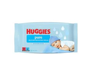 Huggies - Lingettes pour bébé Pure - 56 pièces