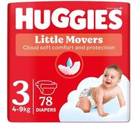 Huggies Little Movers Mega 3 (78 Ks) Multicolore