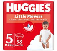 Huggies Little Movers Mega 5 (58 Ks) Multicolore