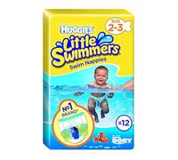 Huggies Little Swimmers Lot de 12 couches Taille 2/3