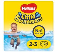 Huggies Couches de bain Little Swimmers Taille 2-3 (3-8 kg) – 12 pièces