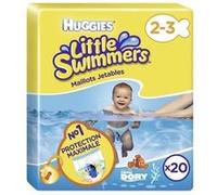 HUGGIES Maxi Pack Little Swimmers - Taille 2-3 - 20 Couches de bain G