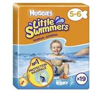 Huggies Maxi Pack Little Swimmers - Taille 5/6 - 19 Couches De Bain G