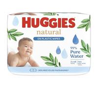 Huggies Natural Biodegradable Lot de 3 paquets de 48 lingettes humides pour bébé