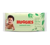 Huggies Natural Care - Paquet de 56 lingettes, L'emballage peut varier