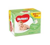 HUGGIES Nouvelles Lingettes Natural Care 10 X56