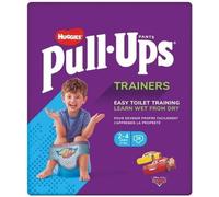 HUGGIES PULL-UPS Couches bébé garçon - Taille 6 - 2 à 4 ans - 15 à 23 kg - Le paquet de 28 couches