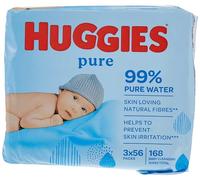 Huggies Pure Lot de 12 paquets de 3 paquets de lingettes humides pour bébé (4 x 3 paquets de 672 lingettes)
