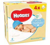 Huggies Pure Quattro Lingette 4 Paquets de 56 Unités