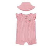 HUGGIES Romper and Hat Set Baby Girl Pink