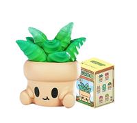 Hugging Succulents 2 Series Blind Box Action Figurines Mystery Box Mignon Jouet aléatoire Cadeau d'anniversaire Noël Jouet à collectionner pour ornements de bureau 1 pièce