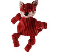 HuggleHounds Jouet couineur en Peluche Durable pour Chien, Renard, Taille L