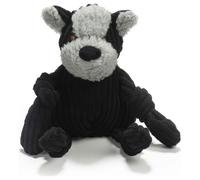 HuggleHounds Jouet Pour Chien HuggleMutt Bruiser Knottie 38x23cm Noir