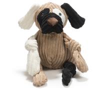 HuggleHounds Jouet pour Chien Hugglemutt Patches The Mutt Knottie