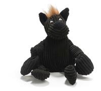 HuggleHounds Jouet Pour Chien HuggleMutt Tiny 23x13 Cm Peluche Noir Knottie