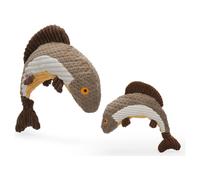 HuggleHounds Jouet Pour Chien Totally TIGER TROUT Knottie En Peluche Pour Chiens