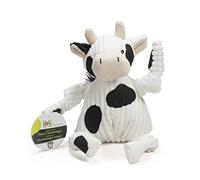 HuggleHounds Nœuds en Peluche en Velours côtelé Durable, Taille L