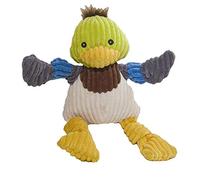 HuggleHounds Woodland Knotties Jouet Canard pour Chien Taille L