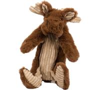 HuggleHounds X-Brace - Jouet interactif en peluche pour les garder occupés, jouet couineur et froissé pour chiens de petite, moyenne et grande taille, corde nouée interne durable, rembourrage minimal