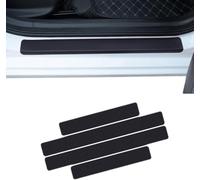 HUGGWRT 4 Pièces Seuil de Portière pour Mazda 6/TENZA GJ/GL Berline 3e Génération 2013 2014 2015 Protection Entrée Adhésif Deco Intérieure Accessoires Auto, A/Noir, Normal