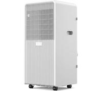 HUGGWRT Climatiseur Nomade Silencieux avec Télécommande, Fonction Déshumidification, Oscillation 120°, Minuterie 24H, Pièce de Fenêtre Intégrée pour Maison et Bureau, 10000 BTU, 10000 BTU