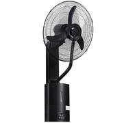 HUGGWRT Ventilateur Mural Industrial Haute Puissance, brumisateur Refroidissement Atelier, humidificateur Commercial à Eau, bâti Solide avec Prise UK 3 Broches Conforme