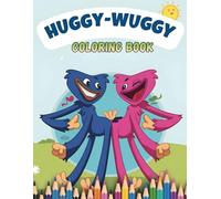 Huggy & hu.ggy's Coloring book: Cute Characters Colouring Pages with Lovely Illustrations for Kids, Childs