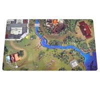HuggyPlay Tapis de Jeu Dinosaure Tapis pour Enfants Jurassic Parc des Dinosaures World 90 x 150 cm