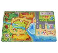HuggyPlay Tapis de Jeu Zoo Tapis pour Enfants 90 x 150 cm