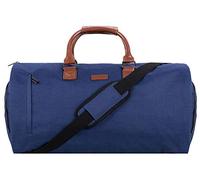 HUGH BUTLER Sac Week-End 4-en-1 - Sac Pratique pour Vêtements, Ordinateur Portable, Chaussures et Articles de Toilette - Housse à Vêtements Élégante Bleu Marine, Idéale pour Les Voyages d’Affaires