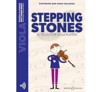 Hugh colledge : stepping stones - alto - recueil + enregistrement(s) en ligne