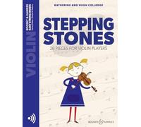Hugh colledge : stepping stones - violon - recueil + enregistrement(s) en ligne