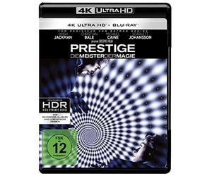 Hugh Jackman,Christian Bale,Michael Caine - Prestige: Die Meister der Magie [4K Ultra-HD + 4k] [Import] [Blu-ray]