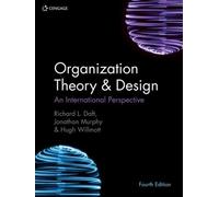 Hugh Willmott Richard Daft Jonathan Murphy Organization Theory & Design (Poche)