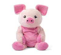 HUGIMALS Harper The Pig Peluche lestée pour adultes, adolescents et enfants 2 kg