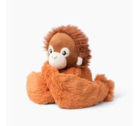 HUGIMALS Hugarounds Ollie The Orang-outan Écharpe lestée en Peluche Lavable au Micro-Ondes et au congélateur pour Le Cou et Les épaules | Câlins apaisants et réconfortants pour Soins personnels et