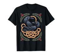 Huginn and Muninn Ravens Odin's Messengers Classic Celtic T-Shirt
