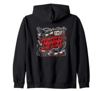 Huginn and Muninn Service de Nouvelles Viking Ravens Sweat à Capuche