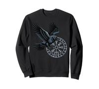 Huginn Muninn Boussole Celtique Viking Vegvisir Sweatshirt