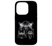 HugLife Cat Hip Hop Street Life Style Gangster Cat Squad Coque pour iPhone 14 Pro