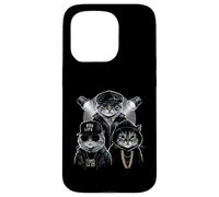 HugLife Cat Hip Hop Street Life Style Gangster Cat Squad Coque pour iPhone 15 Pro