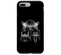 HugLife Cat Hip Hop Street Life Style Gangster Cat Squad Coque pour iPhone 7 Plus/8 Plus