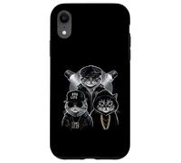 HugLife Cat Hip Hop Street Life Style Gangster Cat Squad Coque pour iPhone XR