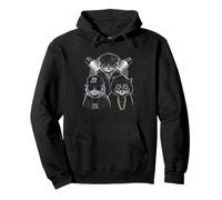 HugLife Cat Hip Hop Street Life Style Gangster Cat Squad Sweat à Capuche