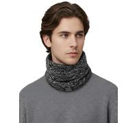 Huglux Cache Cou Homme Femme, Tour de Cou Polaire Chaud, Cache Cou Moto Hiver, Multiusage Echarpe Homme pour Sports de Plein Air,Course à Pied,Vélo,Ski,Cycliste